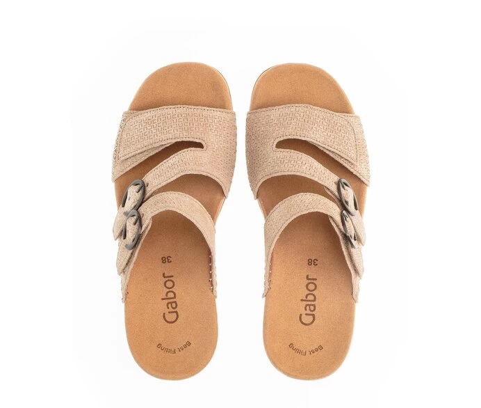 Gabor Sandaler Dame Beige | DK0002925