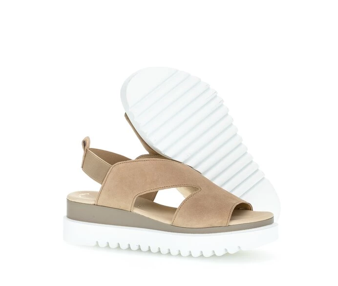 Gabor Sandaler Dame Beige | DK0002951