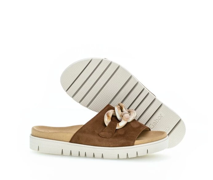 Gabor Sandaler Dame Brune | DK0002212