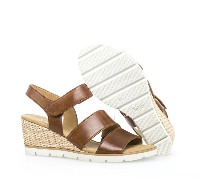 Gabor Sandaler Dame Brune | DK0002220