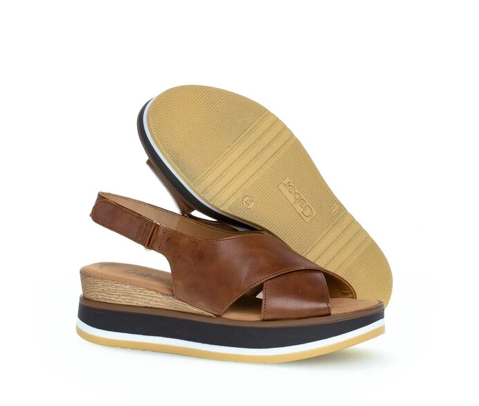 Gabor Sandaler Dame Brune | DK0002252