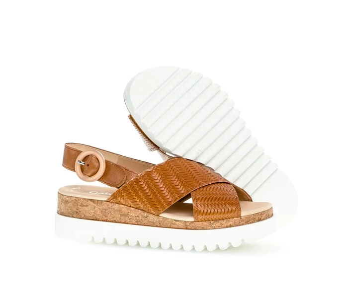 Gabor Sandaler Dame Brune | DK0002332