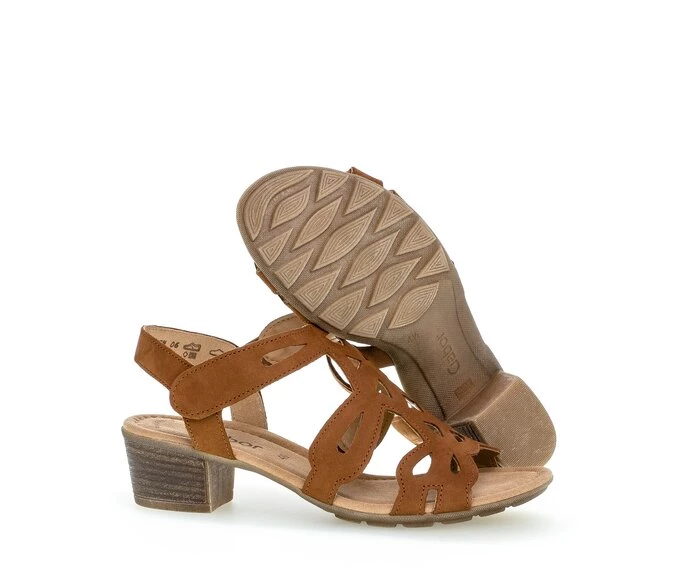 Gabor Sandaler Dame Brune | DK0002354