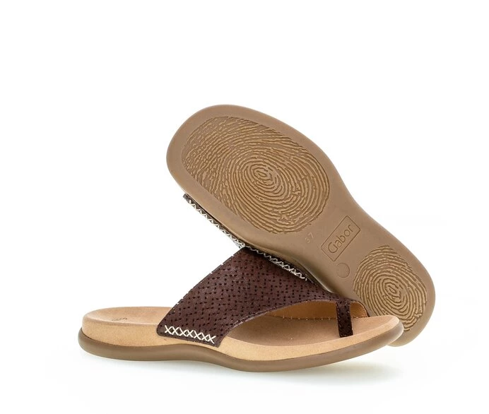 Gabor Sandaler Dame Brune | DK0002396