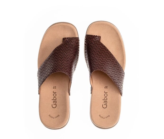 Gabor Sandaler Dame Brune | DK0002396