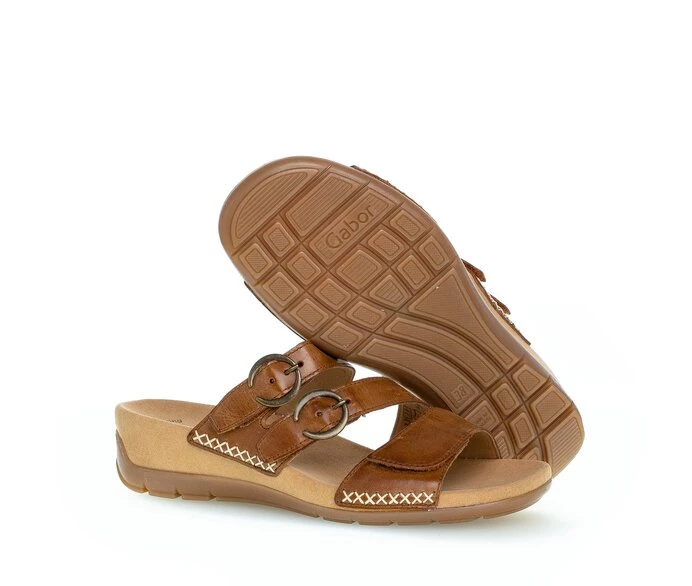 Gabor Sandaler Dame Brune | DK0002406