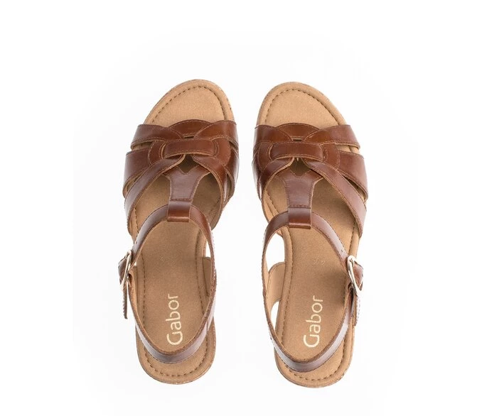 Gabor Sandaler Dame Brune | DK0002423