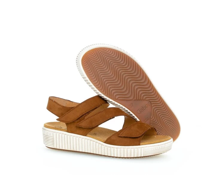 Gabor Sandaler Dame Brune | DK0002431