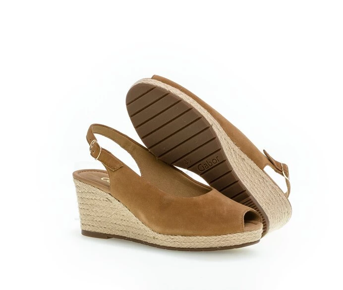 Gabor Sandaler Dame Brune | DK0002432