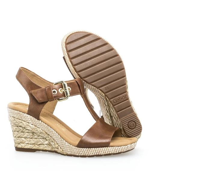 Gabor Sandaler Dame Brune | DK0002449