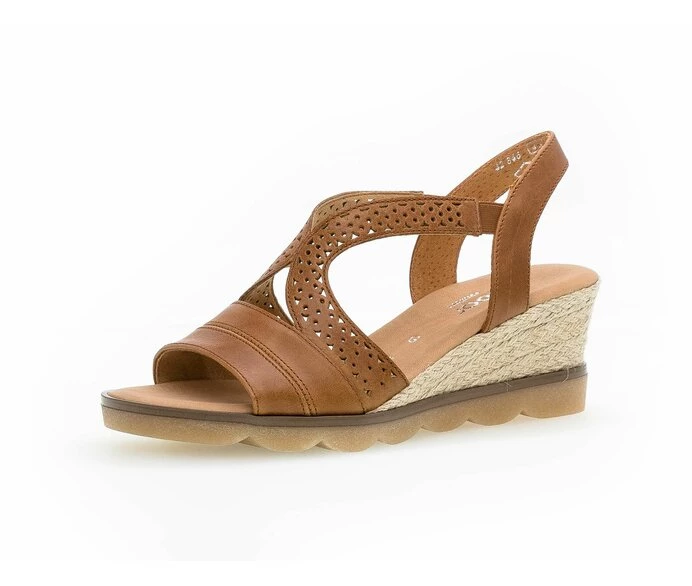 Gabor Sandaler Dame Brune | DK0002454