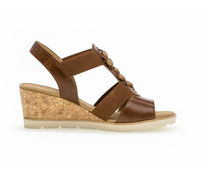 Gabor Sandaler Dame Brune | DK0002537