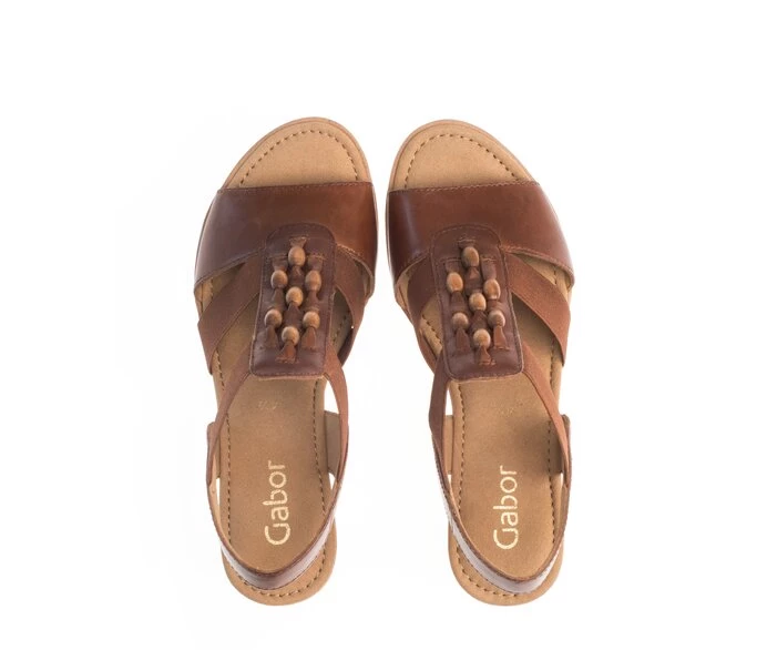 Gabor Sandaler Dame Brune | DK0002537