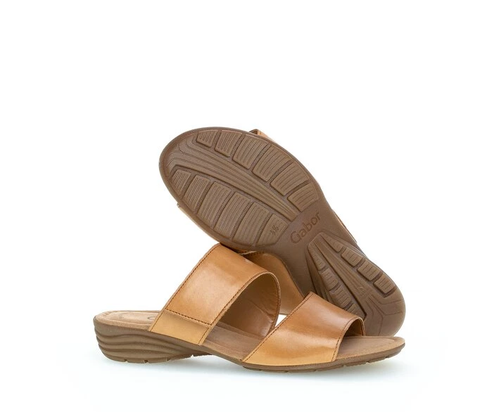 Gabor Sandaler Dame Brune | DK0002546