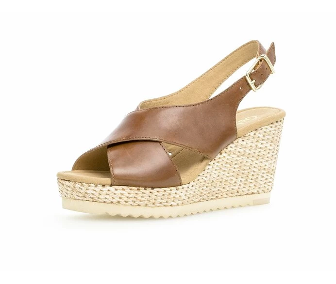 Gabor Sandaler Dame Brune | DK0002580