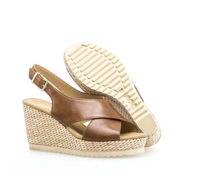 Gabor Sandaler Dame Brune | DK0002580