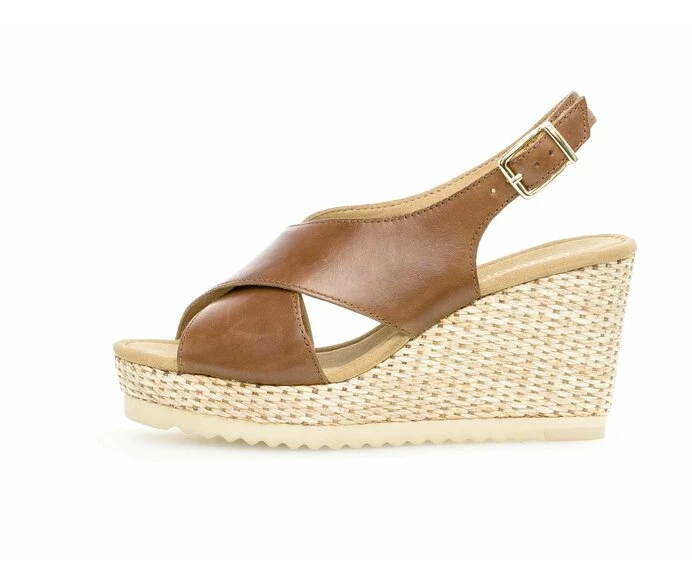 Gabor Sandaler Dame Brune | DK0002580