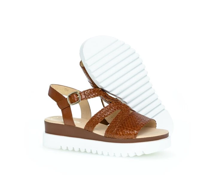 Gabor Sandaler Dame Brune | DK0002586