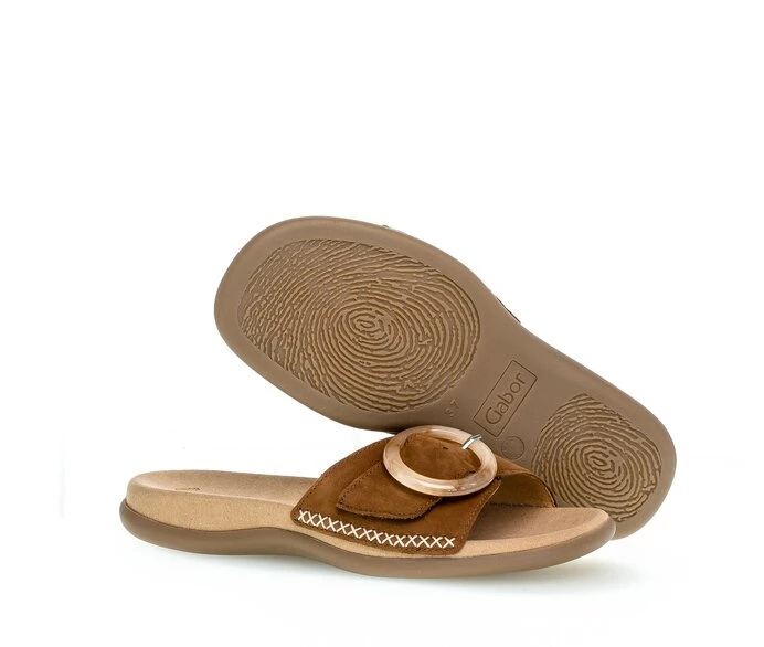 Gabor Sandaler Dame Brune | DK0002625