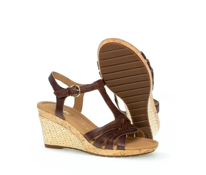 Gabor Sandaler Dame Brune | DK0002626