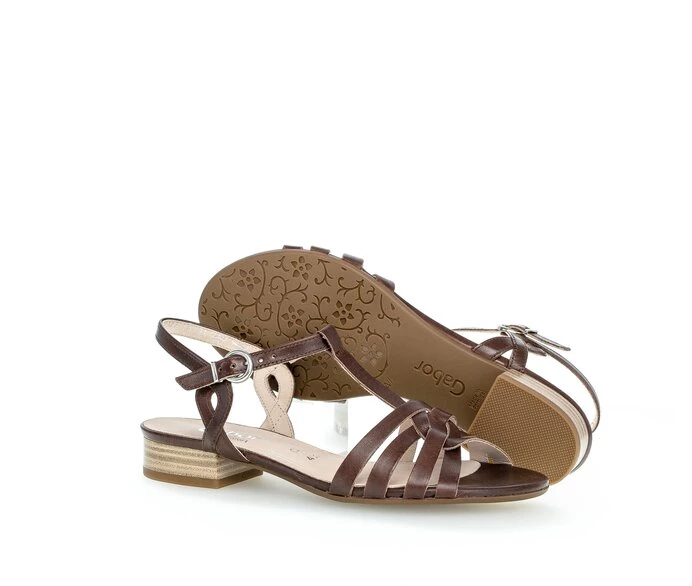 Gabor Sandaler Dame Brune | DK0002658