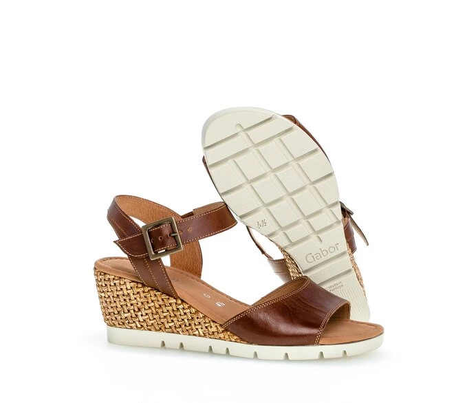 Gabor Sandaler Dame Brune | DK0002679