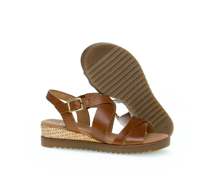 Gabor Sandaler Dame Brune | DK0002697