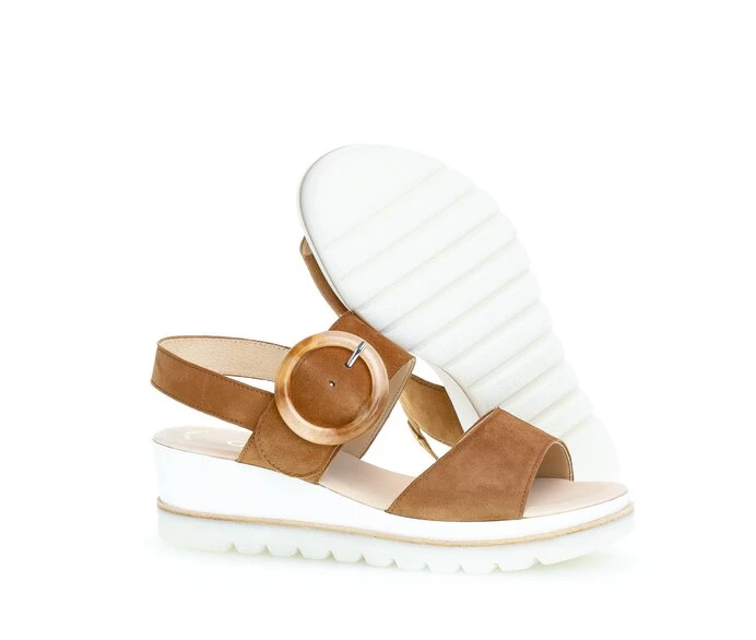 Gabor Sandaler Dame Brune | DK0002723