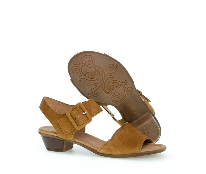 Gabor Sandaler Dame Brune | DK0002732