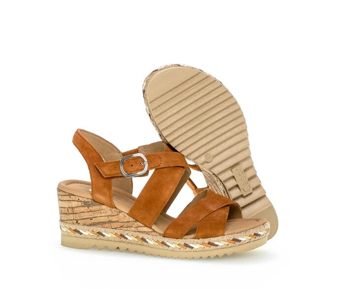 Gabor Sandaler Dame Brune | DK0002735