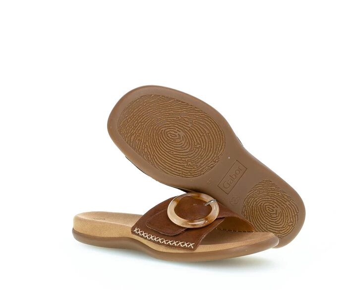 Gabor Sandaler Dame Brune | DK0002754