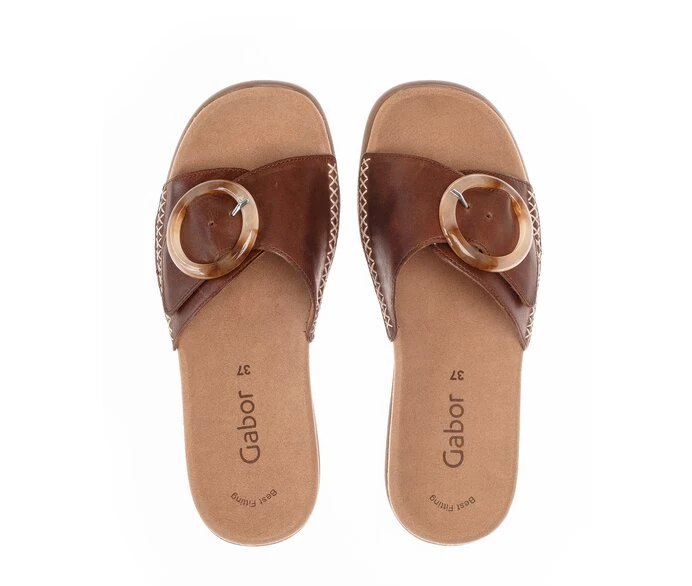 Gabor Sandaler Dame Brune | DK0002754