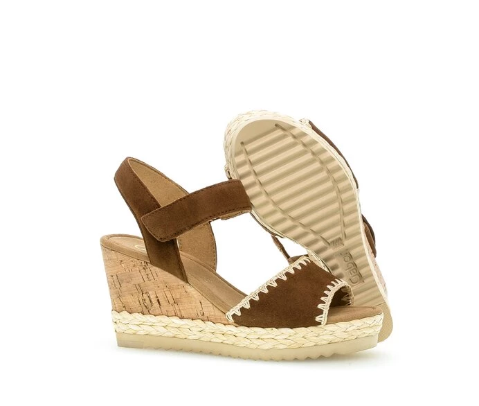 Gabor Sandaler Dame Brune | DK0002767