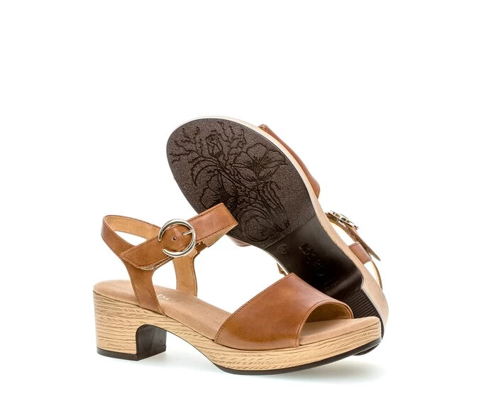 Gabor Sandaler Dame Brune | DK0002779