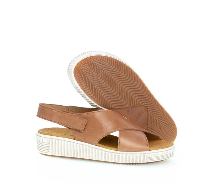 Gabor Sandaler Dame Brune | DK0002787