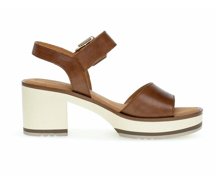 Gabor Sandaler Dame Brune | DK0002806