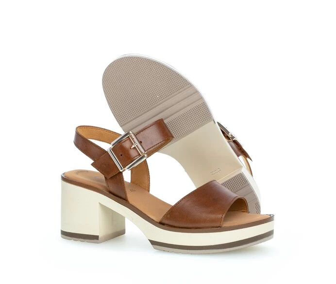 Gabor Sandaler Dame Brune | DK0002806