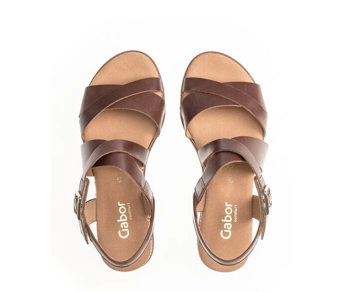 Gabor Sandaler Dame Brune | DK0002820