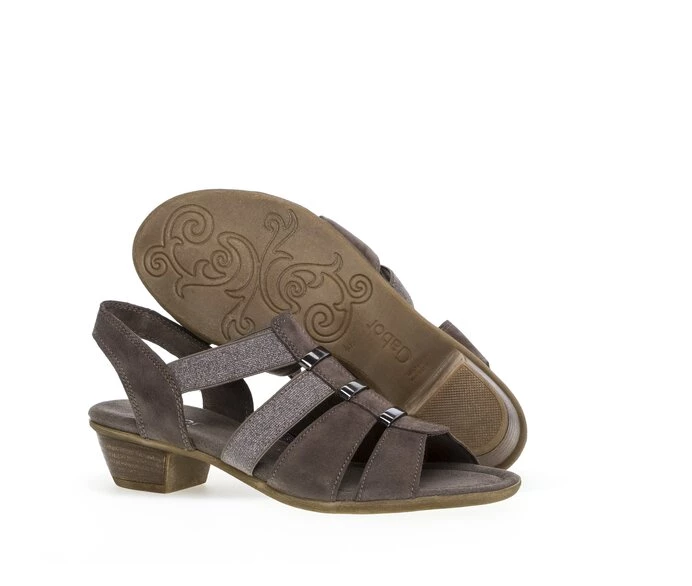 Gabor Sandaler Dame Brune | DK0002831