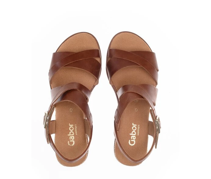 Gabor Sandaler Dame Brune | DK0002840