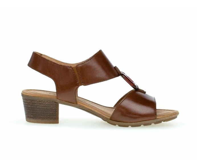 Gabor Sandaler Dame Brune | DK0002899