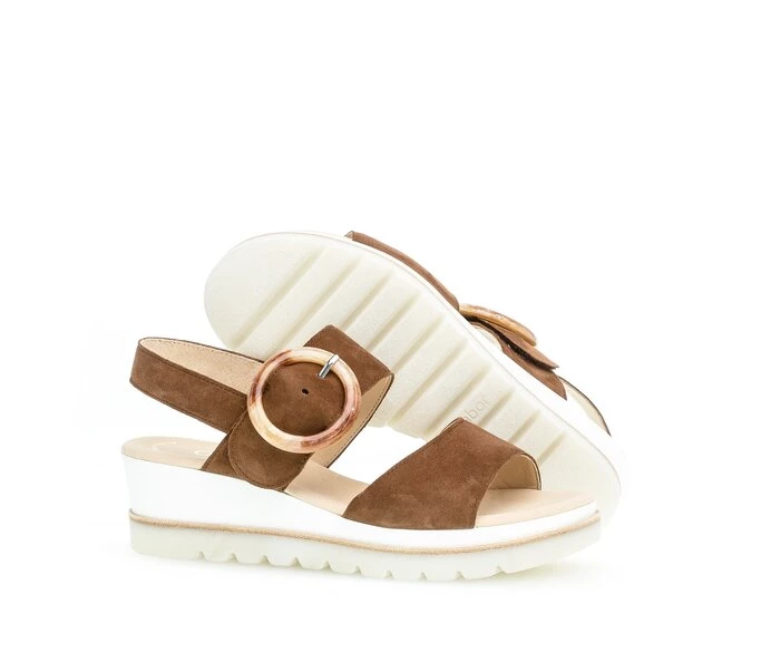 Gabor Sandaler Dame Brune | DK0002918