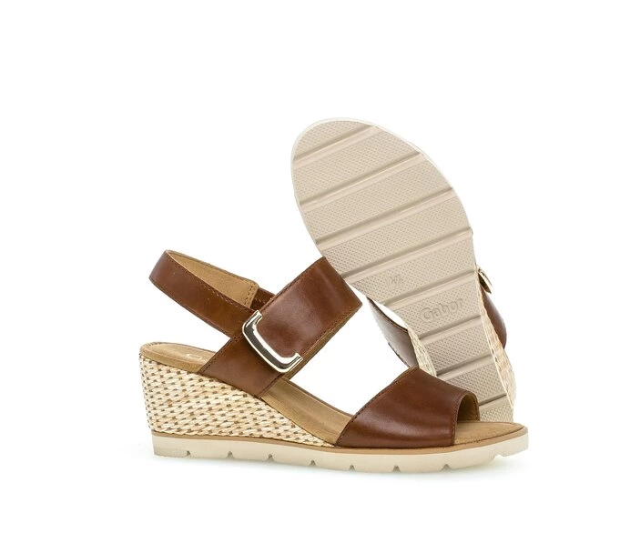 Gabor Sandaler Dame Brune | DK0002929