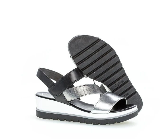 Gabor Sandaler Dame Gray | DK0002456