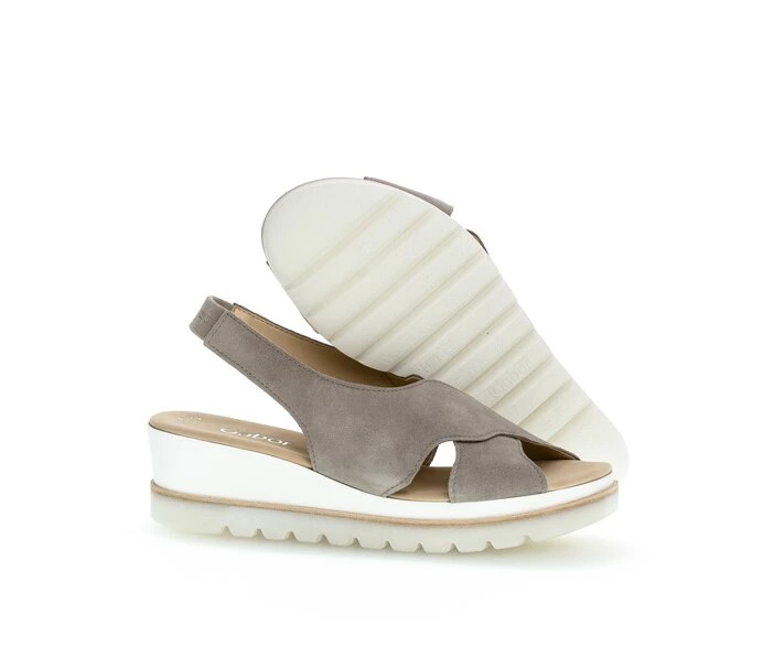 Gabor Sandaler Dame Gray | DK0002533