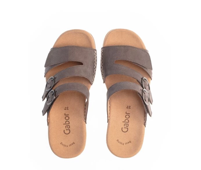 Gabor Sandaler Dame Gray | DK0002613