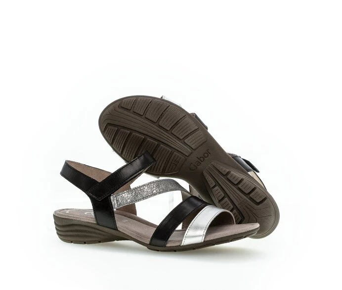 Gabor Sandaler Dame Gray | DK0002897