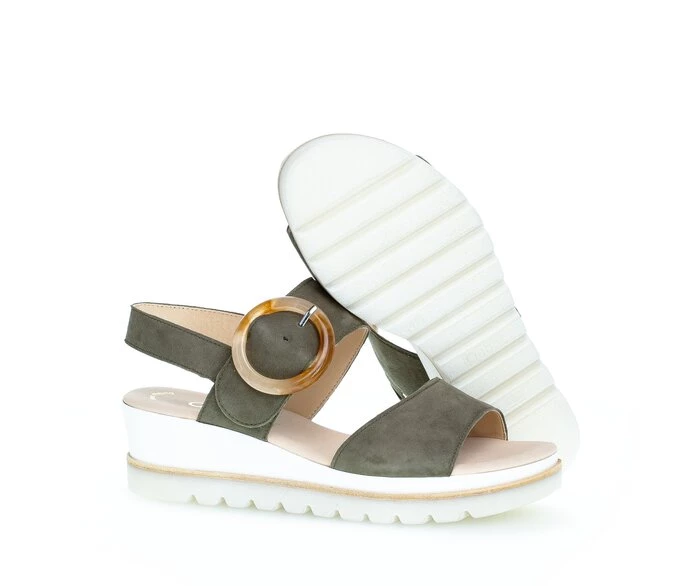 Gabor Sandaler Dame Grøn | DK0002302