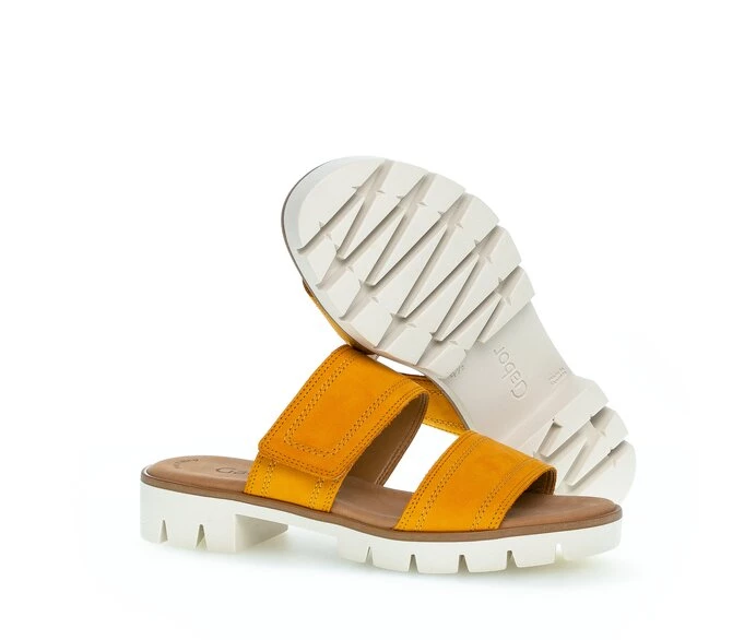 Gabor Sandaler Dame Gul | DK0002207