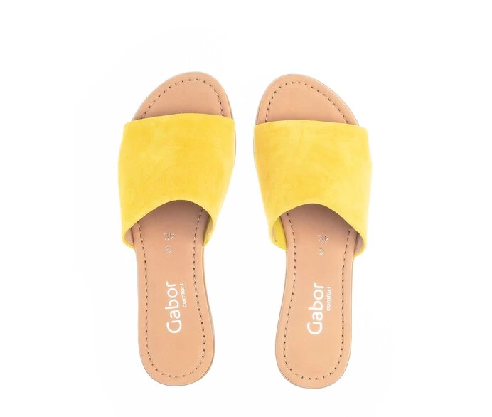 Gabor Sandaler Dame Gul | DK0002435